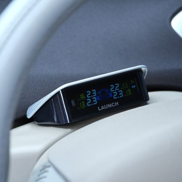 Монітор системи тиску у шинах TPMS Solar Display фото