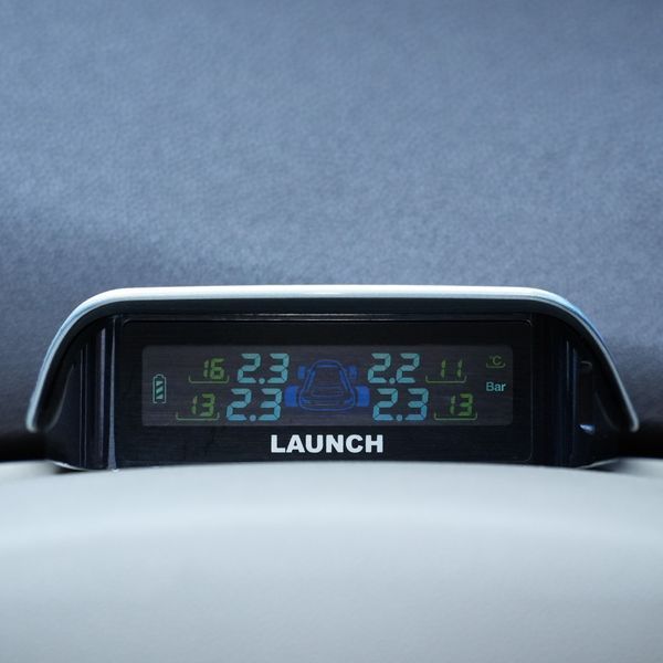 Монітор системи тиску у шинах TPMS Solar Display фото